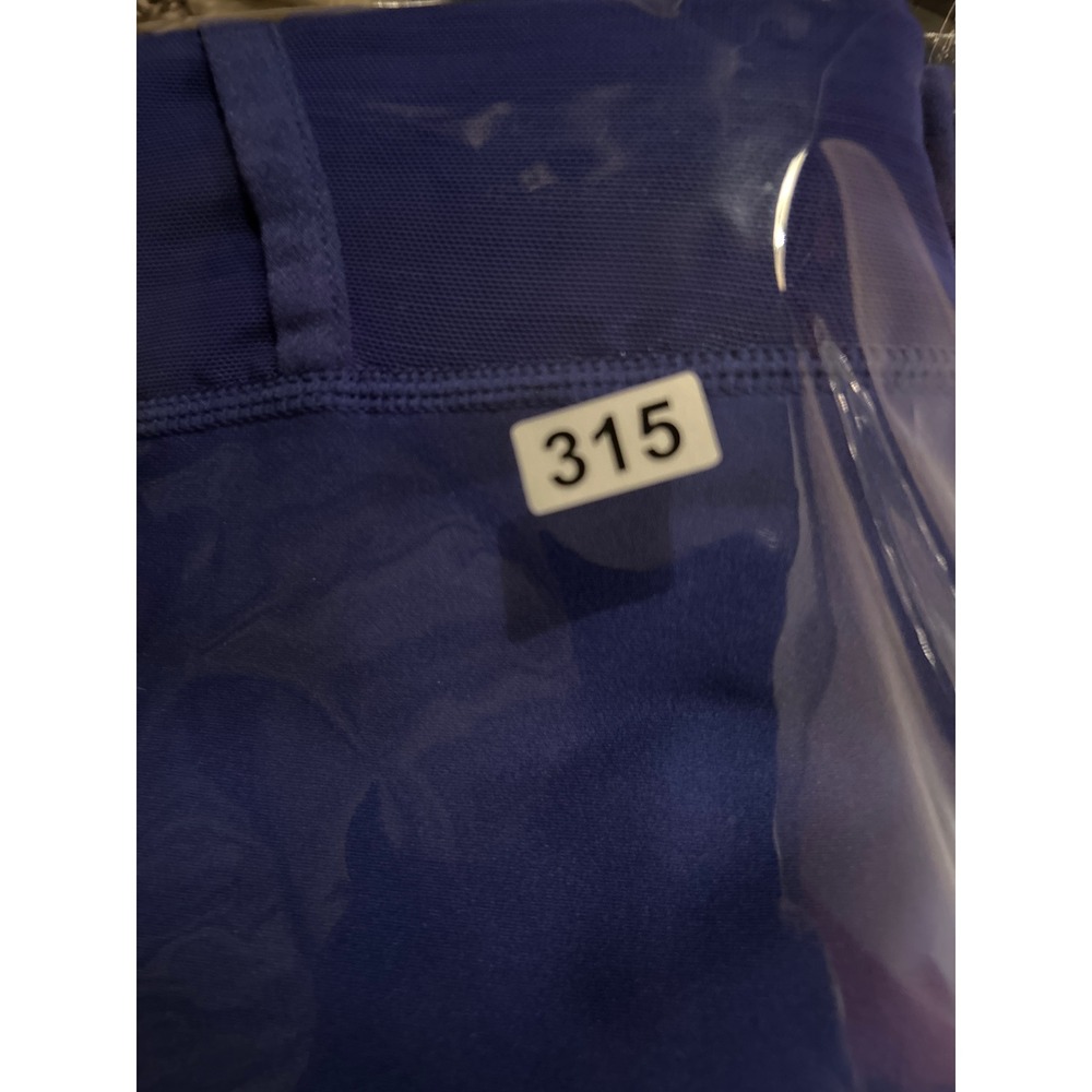 Fabletics Leggings Women XL Blue Motion 365 High Rise Mesh Pocket - Picture 8 of 8